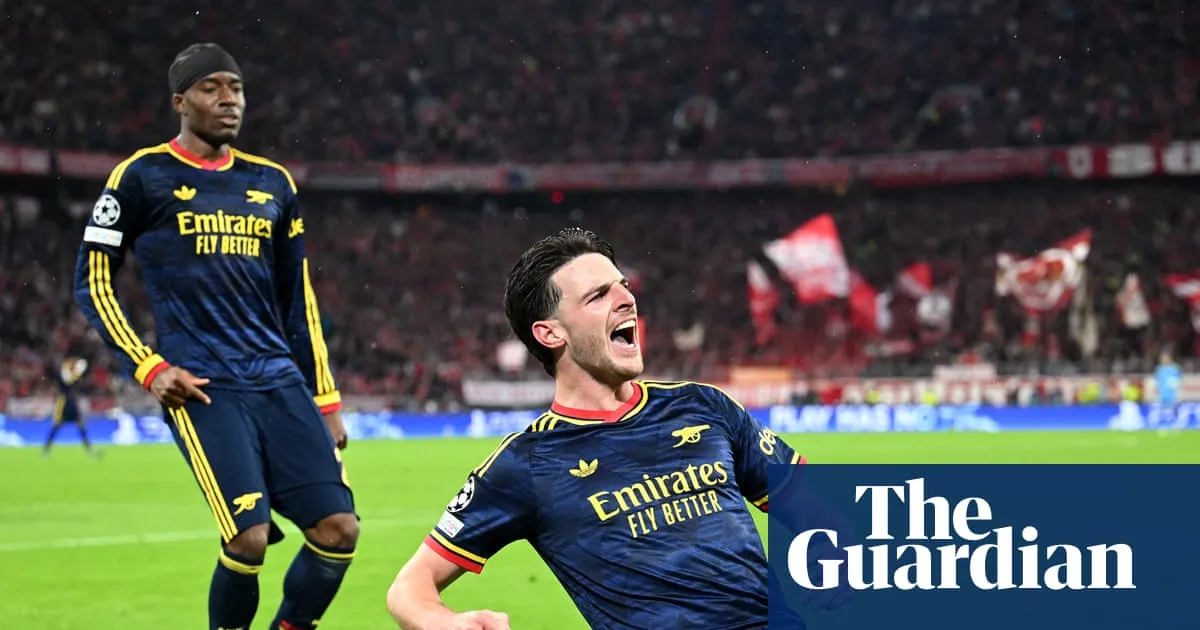 Declan Rice Selamatkan Arsenal dari Kekalahan di Kandang Bayern