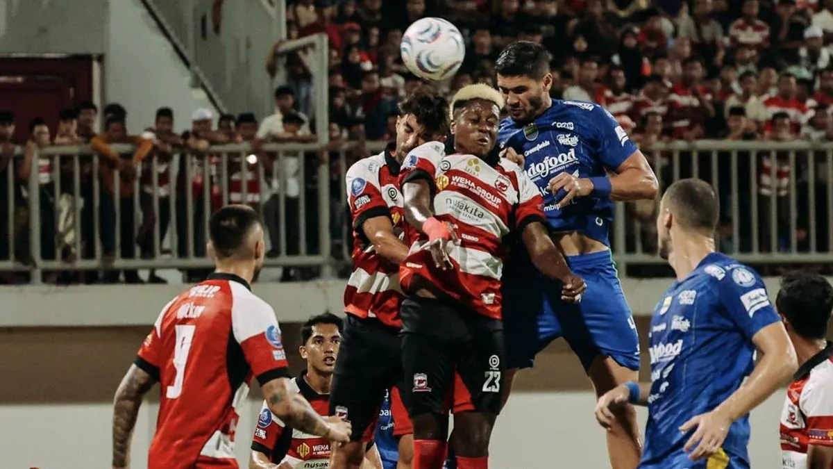 Madura United Bungkam Persib Bandung, Persaingan Papan Atas Memanas