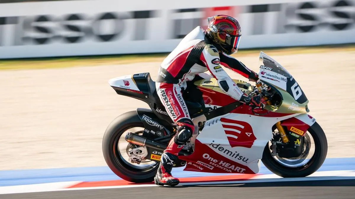 Mario Aji Amankan Posisi 12 Practice Moto2 Australia dan Lolos Q2