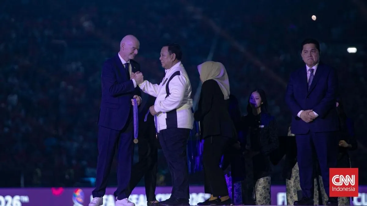 Erick Thohir Bawa Surat Dukungan Prabowo untuk Presiden FIFA