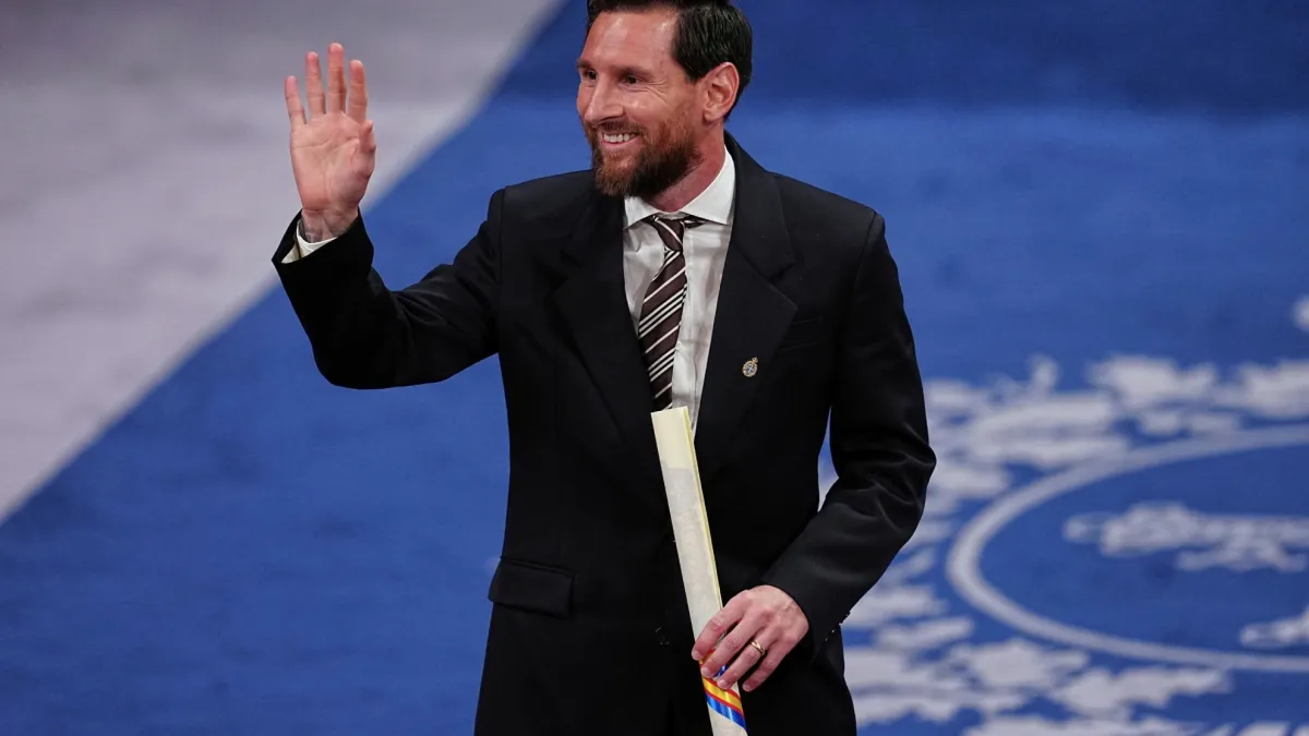 Lionel Messi Raih Penghargaan Bergengsi di Spanyol, Disambut Meriah