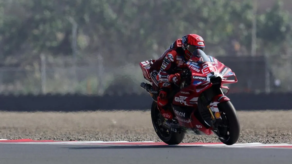 Hasil MotoGP Australia: Marc Marquez Juara, Jorge Martin Crash Parah