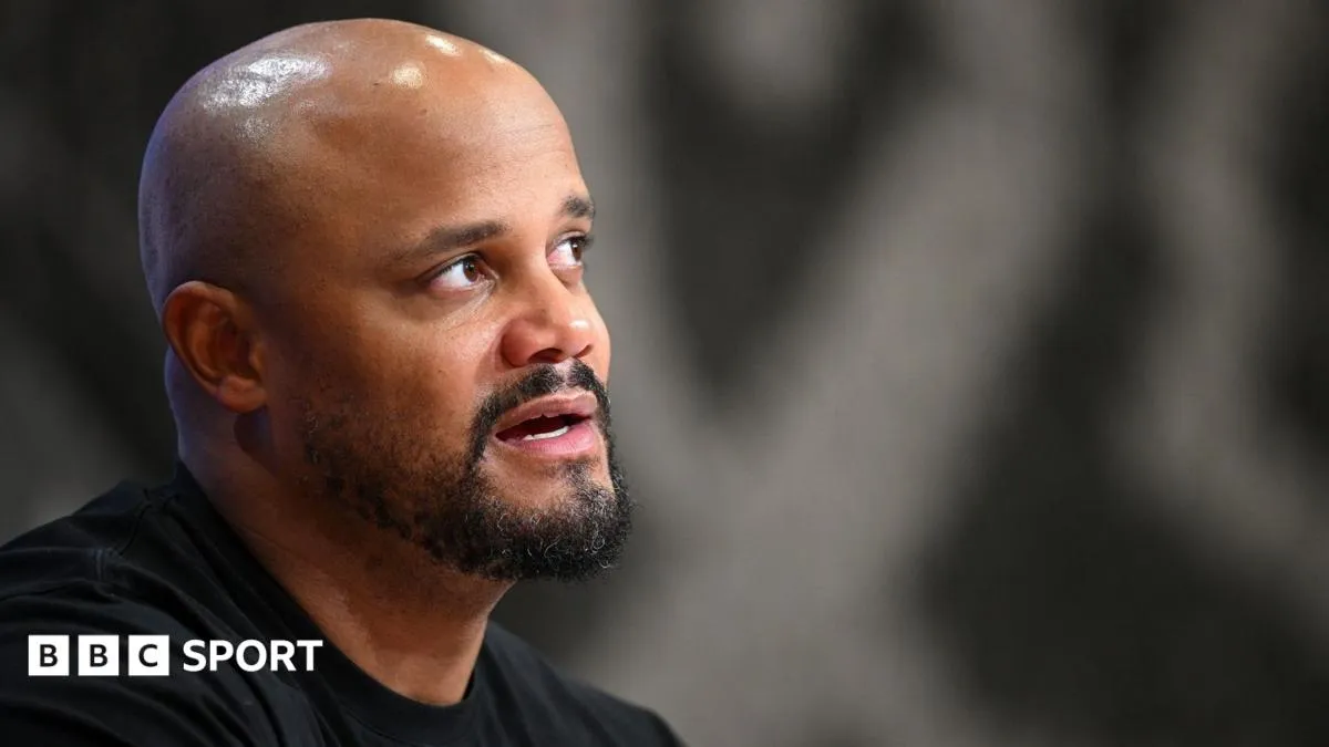 Vincent Kompany Absen Berminggu-minggu Usai Kolaps di Sesi Latihan