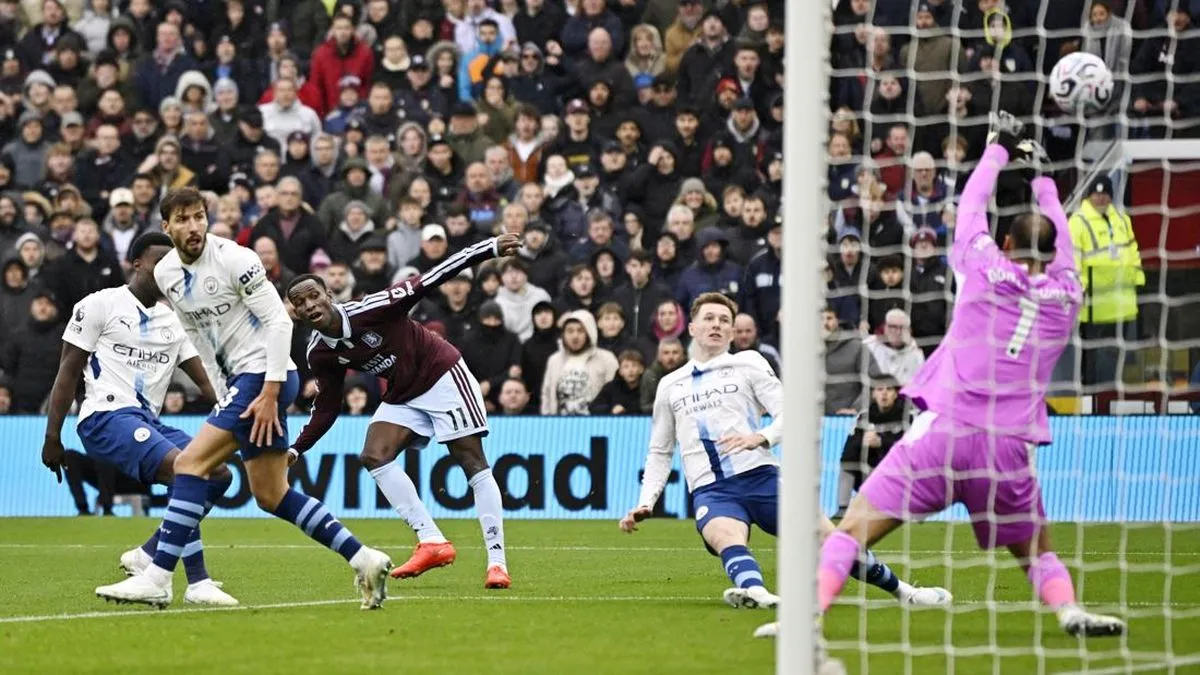 Aston Villa Hentikan Rekor Man City Usai Menang 2-1 di Liga Inggris