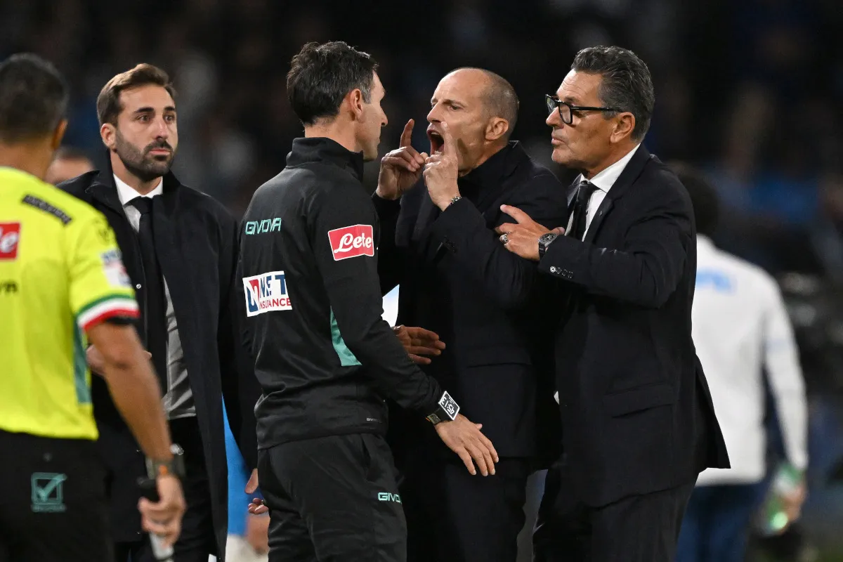 Kemarahan Massimiliano Allegri Usai Napoli Ditahan Imbang AS Roma