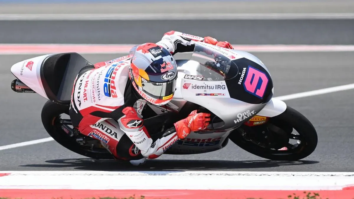 Veda Ega Pratama Start Terdepan Moto3 Australia, Ukir Sejarah Baru