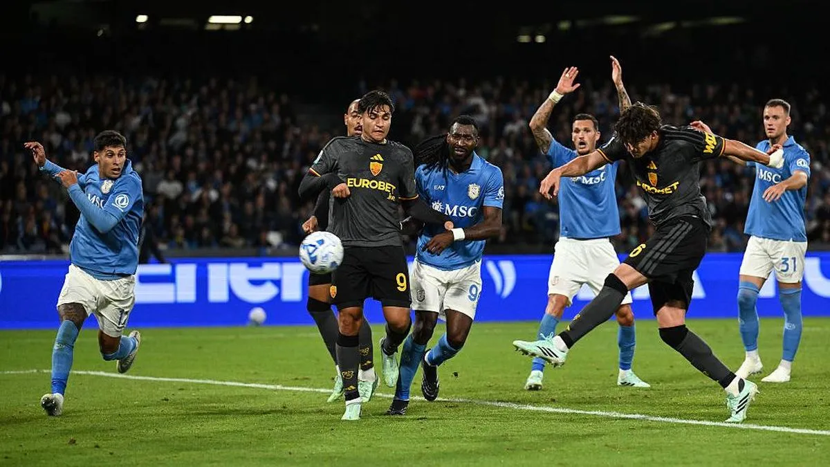 Hujan Gol Spektakuler Napoli vs Roma Berakhir Imbang 3-3 Dramatis