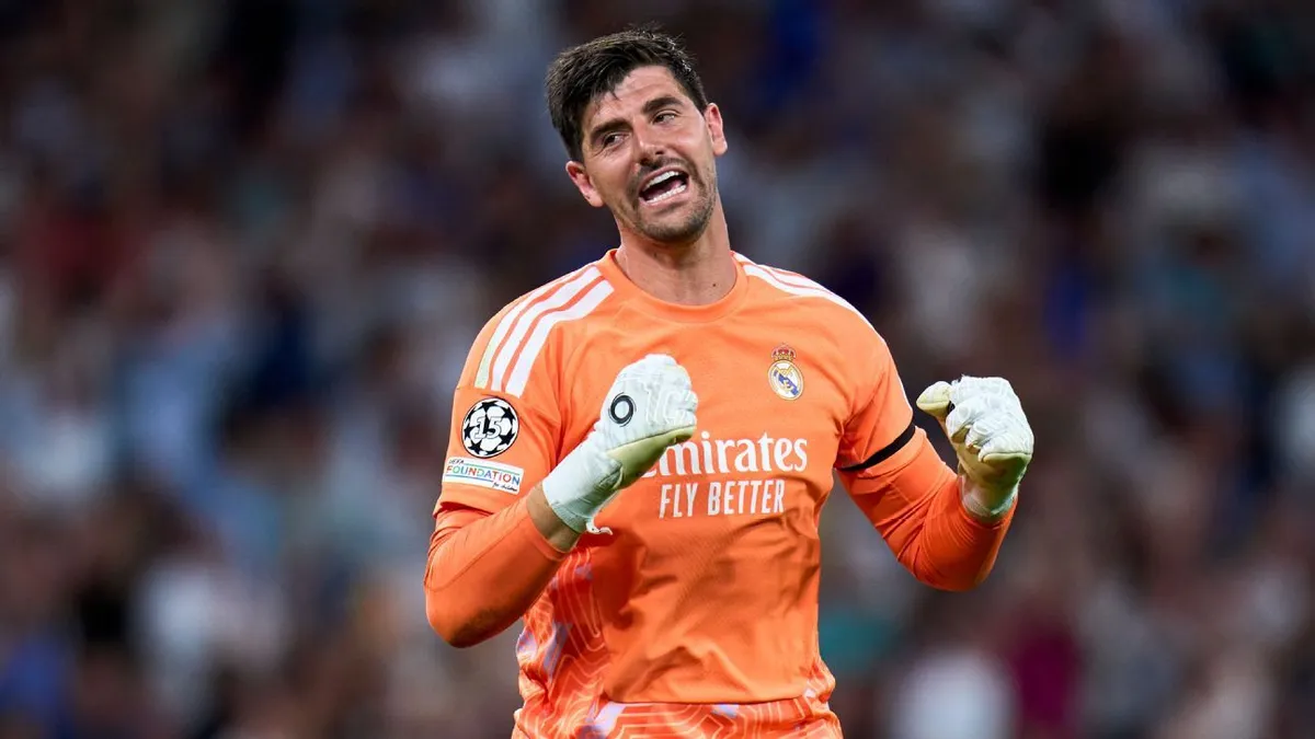 Pukulan Telak Real Madrid: Courtois Absen di El Clasico Lawan Barca