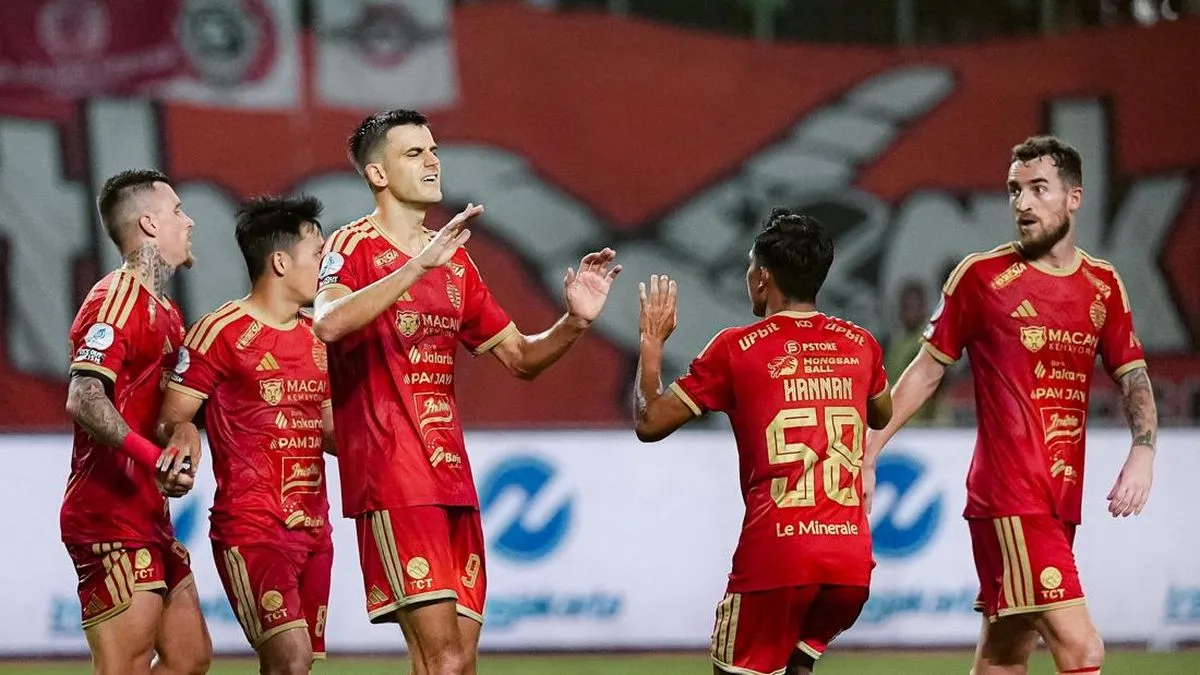 Jadwal Persija vs Persik: Ujian Puncak Klasemen Super League