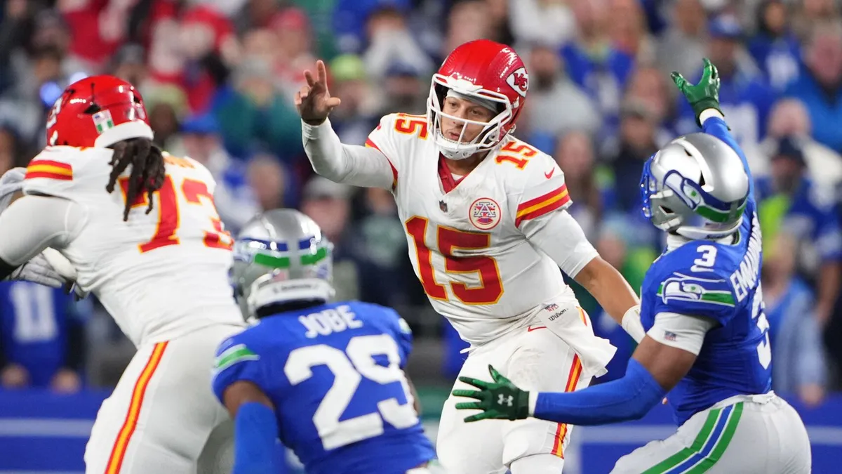 Seahawks Hentikan Rekor Chiefs, Jaxon Smith-Njigba Tampil Memukau