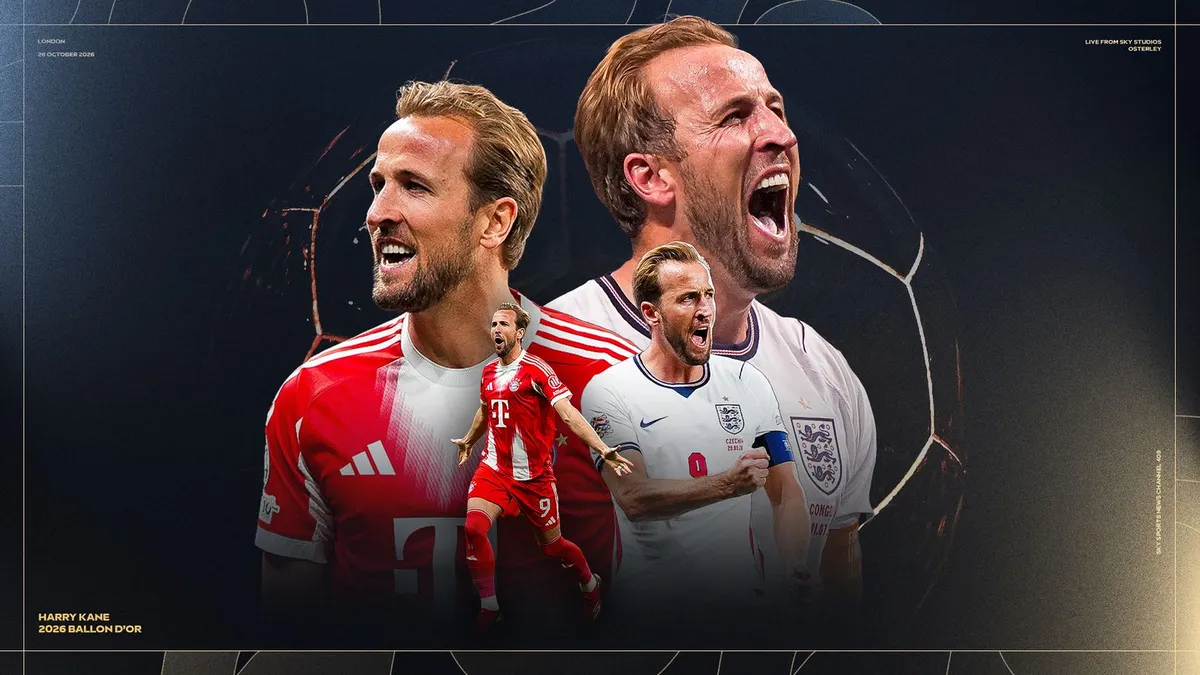 Harry Kane Raih Ballon d'Or 2026: Akhiri Puasa Gelar Inggris 25 Tahun
