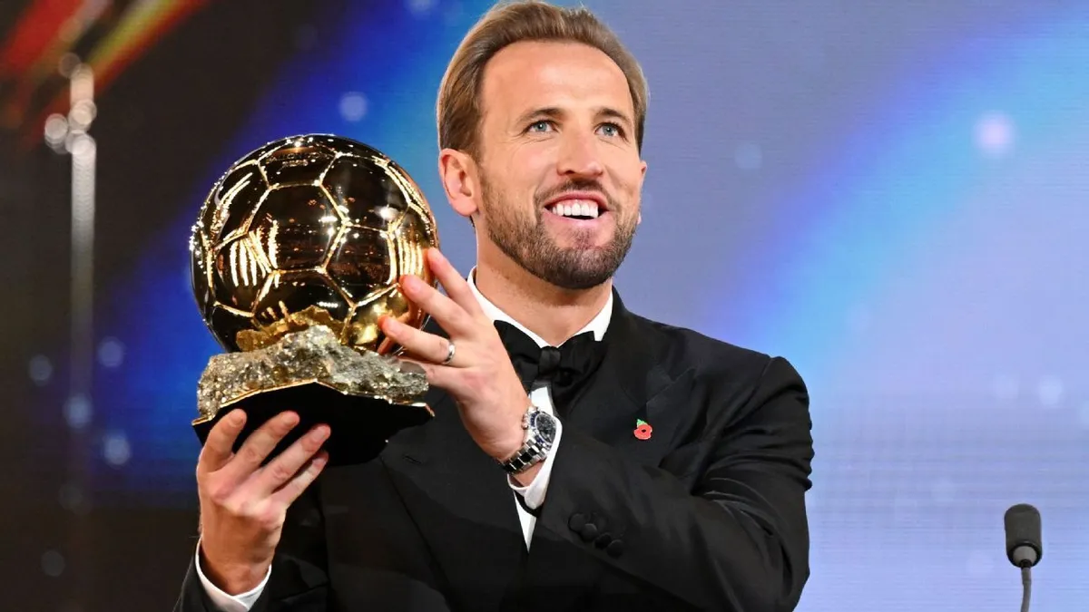 Harry Kane Raih Ballon d'Or 2026, Akhiri Penantian 25 Tahun Inggris