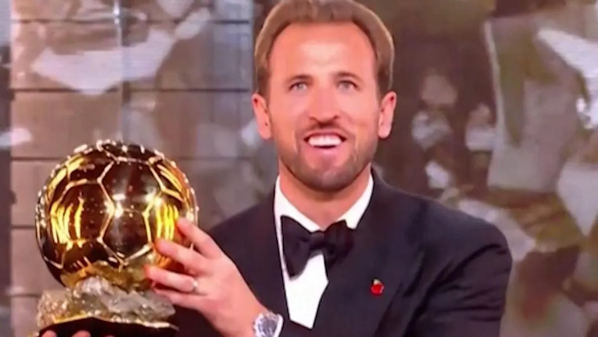 Harry Kane Rebut Ballon d'Or 2026, Akhiri Penantian 25 Tahun Inggris