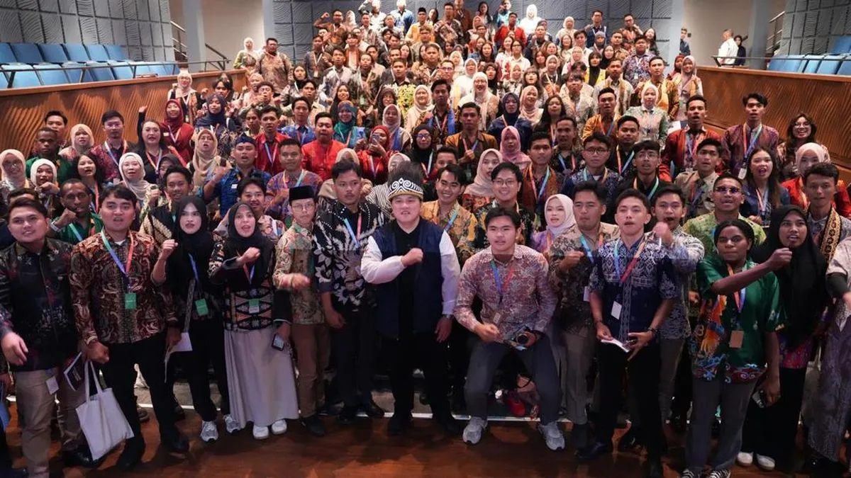 Erick Thohir Desak Pemuda Indonesia Tiru Mentalitas Timnas Sepak Bola