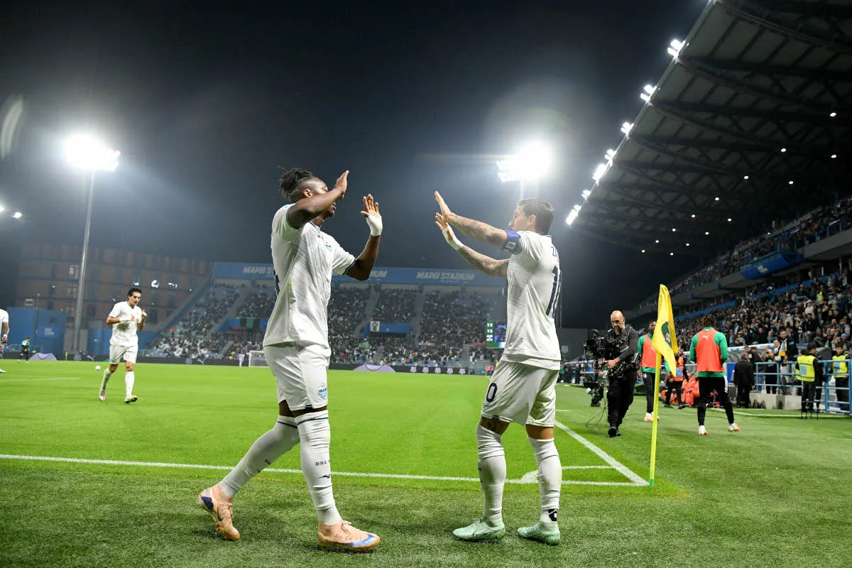 Pesta Gol Lazio ke Gawang Sassuolo Bawa Aquile Puncaki Klasemen