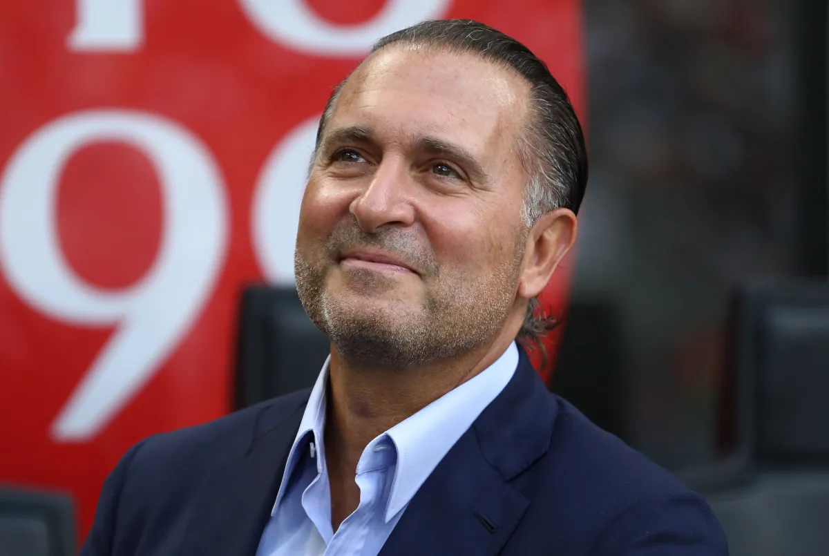 Senyum Lebar Gerry Cardinale di San Siro Jelang AC Milan vs Bologna