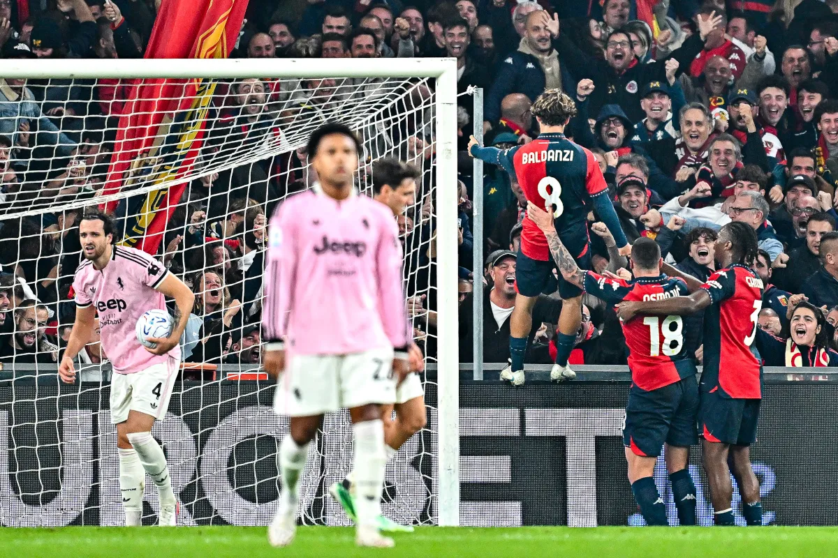 Genoa vs Juventus 2-0: Si Nyonya Tua Babak Belur di Luigi Ferraris