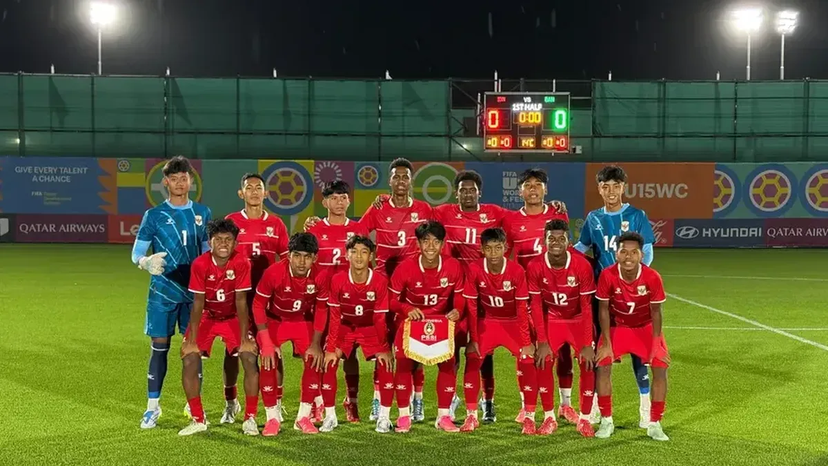 Garuda Muda Takluk 1-6 dari Luksemburg di Piala Dunia U-15