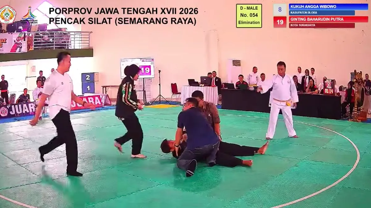 KONI Jateng Buka Suara soal Viral Pesilat Kejang Usai Dibanting Lawan