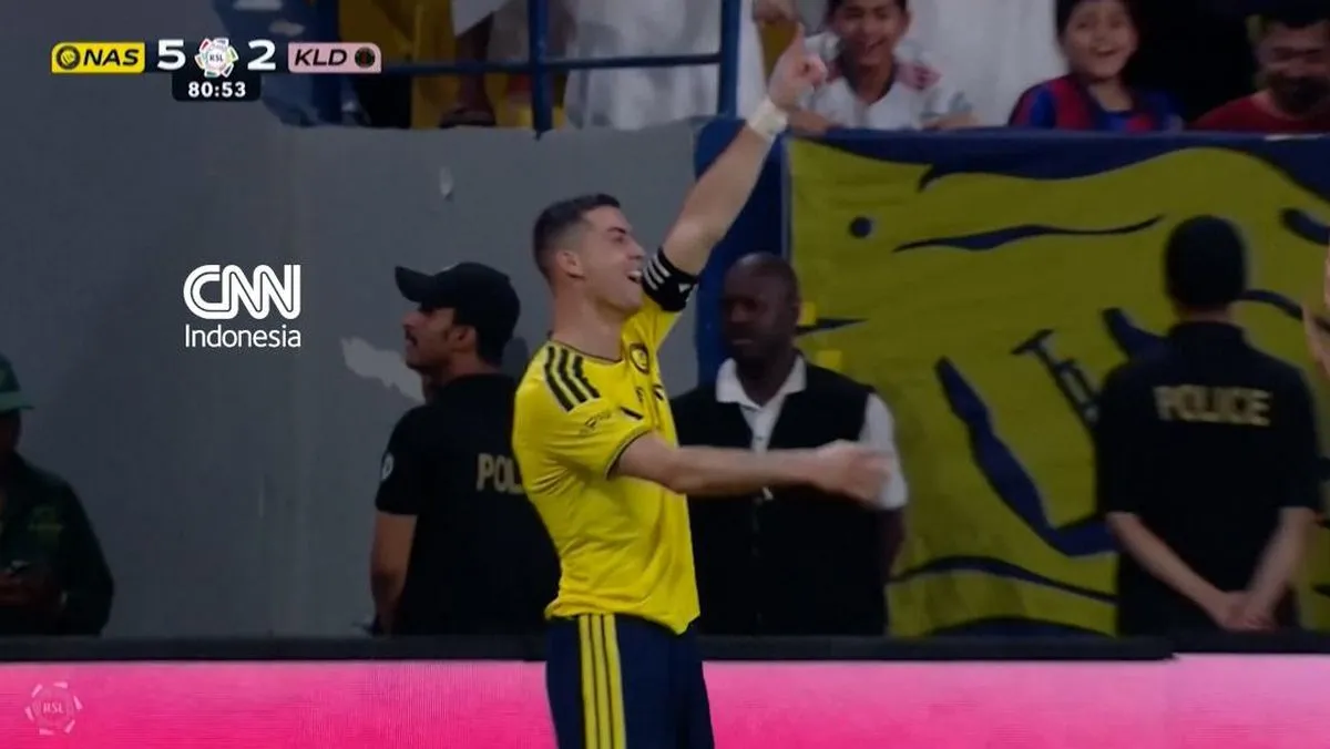 Hattrick Kilat Ronaldo Bawa Al Nassr Menang dan Dekati 1000 Gol