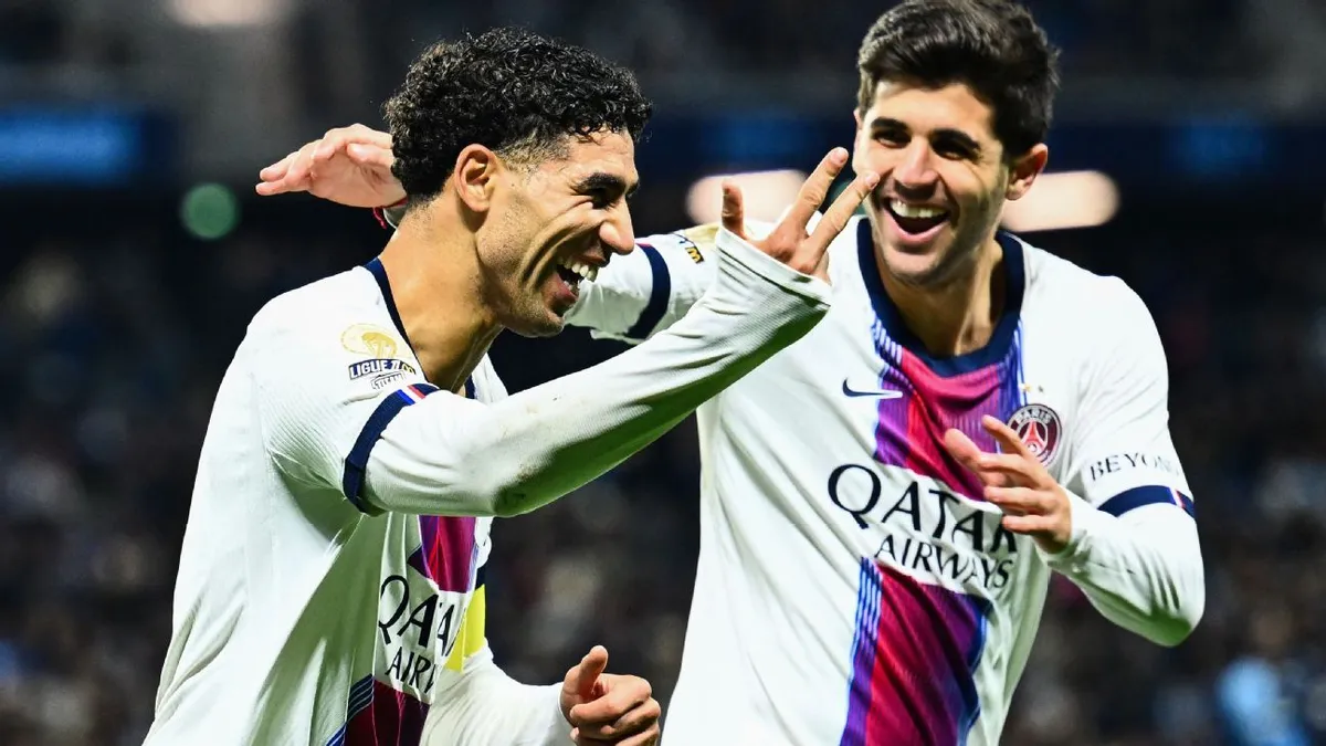 Aksi Spektakuler Achraf Hakimi Bawa PSG Bantai Le Havre 5-1 di Liga